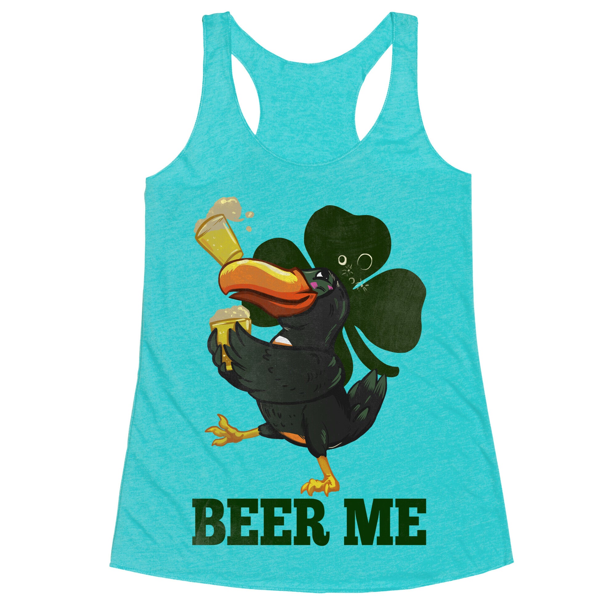 Toucan-Beer Me! Racerback Tank
